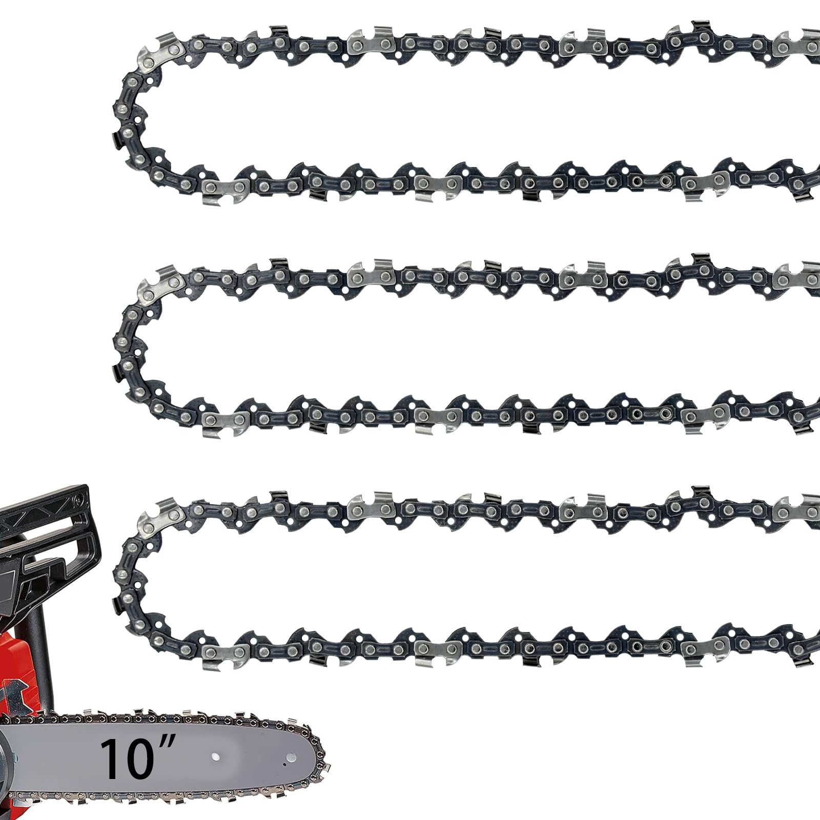 Amazon.com: JINFFR 10 Inch Chainsaw Chain 050
